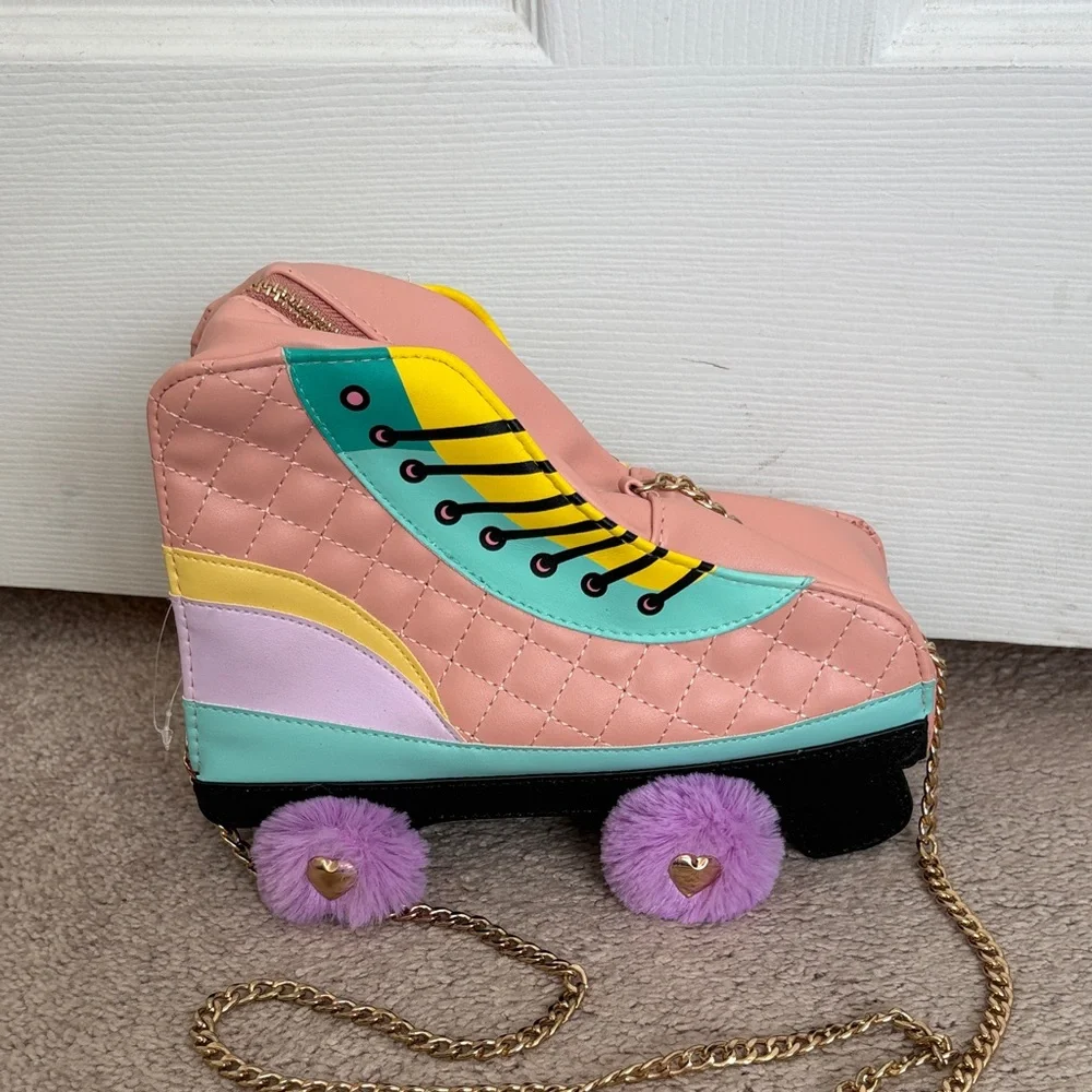 Colorful Roller Skate Purse - Picture 5 of 12
